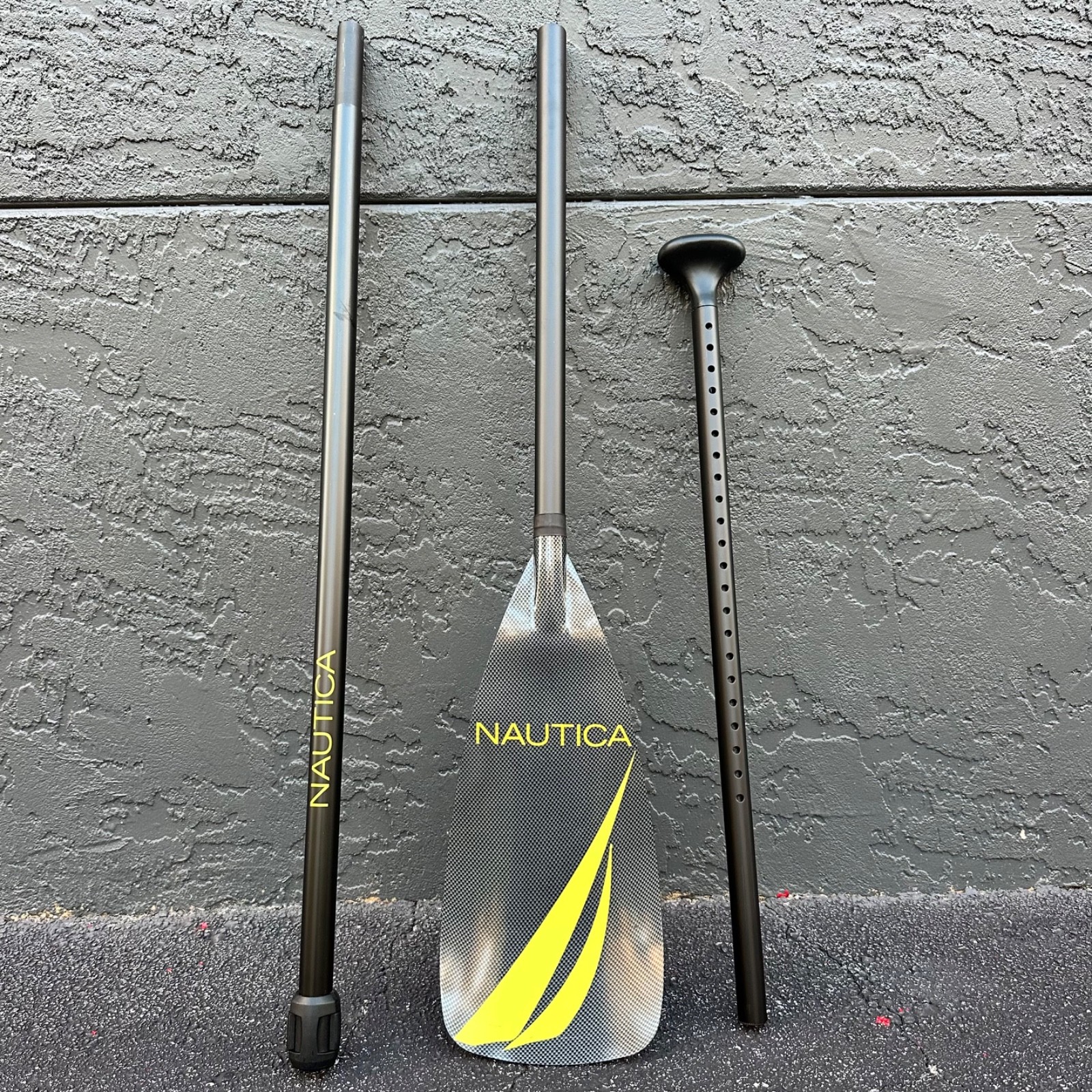 NAUTICA 3-Piece Adjustable Floating SUP Paddle – New – Stand Up Paddleboarding