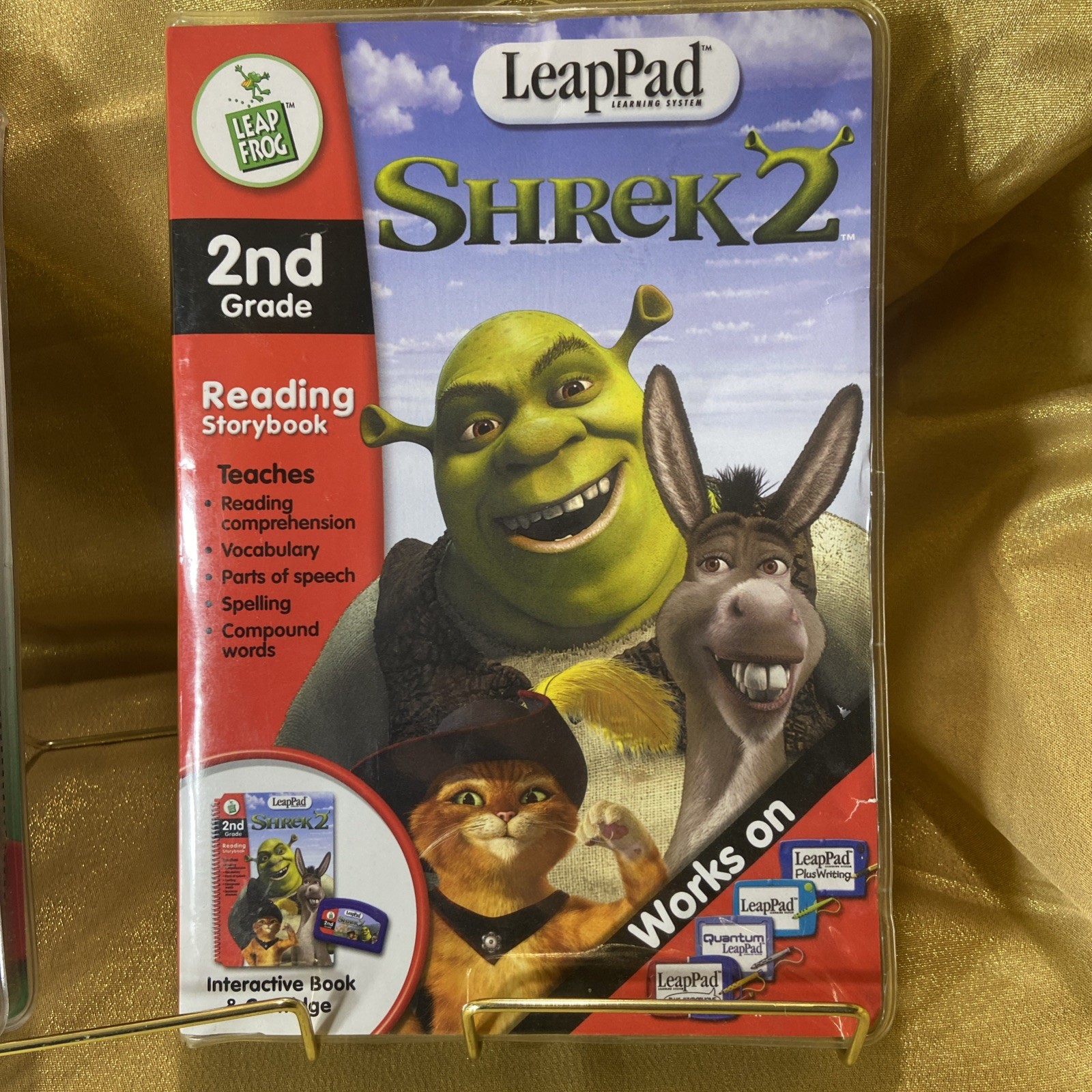 LeapFrog LeapPad / Spongebob Squarepants / Shrek 2 / Books and Cartridges 2003