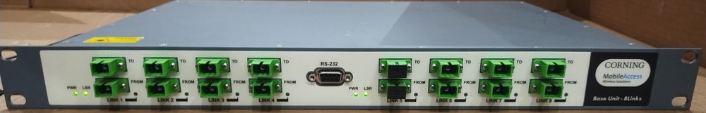 Corning Mobile Access  Wireless Solutions Base Unit for 8 Links Model WB-B8U
