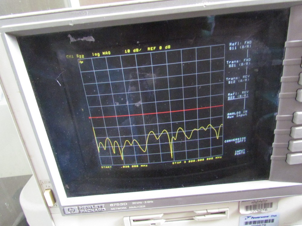 HP Agilent 8753D Network Analyzer 300kHz-3GHz