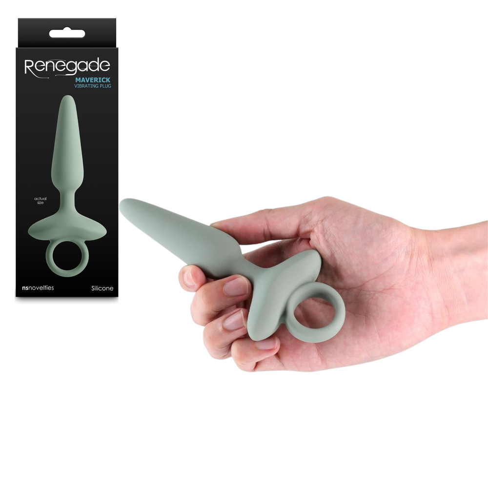 Vibrating Rechargeable Tapered Tip Butt Plug Multi-speed Simulator Backdoor Play