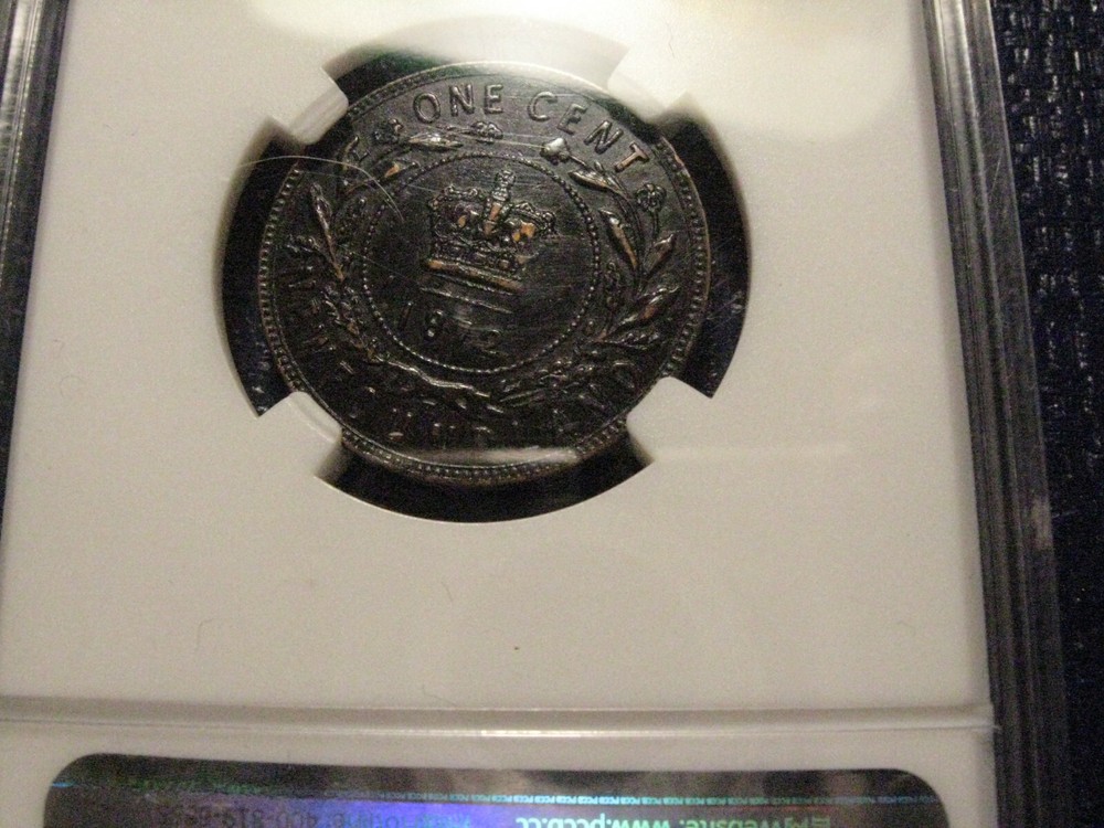 1872 Newfoundland coin set