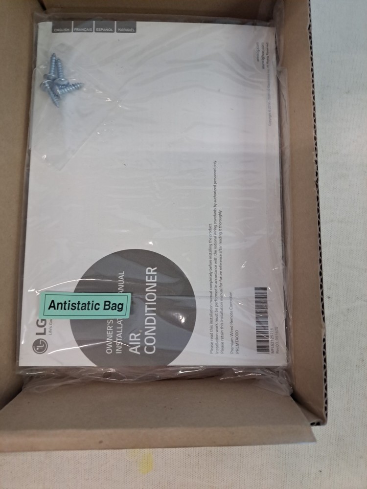 LG PREMTA000 Premium Wired Remote Controller NEW, open box