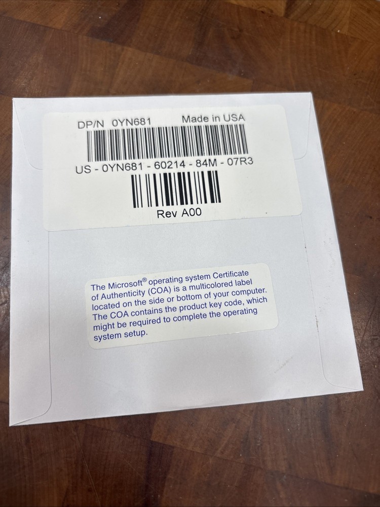 Dell Reinstallation CD Win XP Pro SP2 - CD ONLY NEW/SEALED!!!