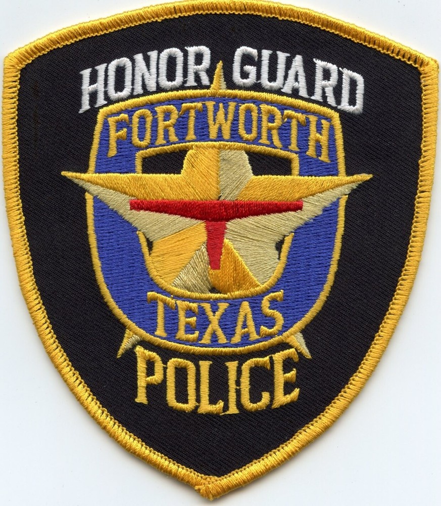 FORT WORTH TEXAS Honor Guard POLICE PATCH