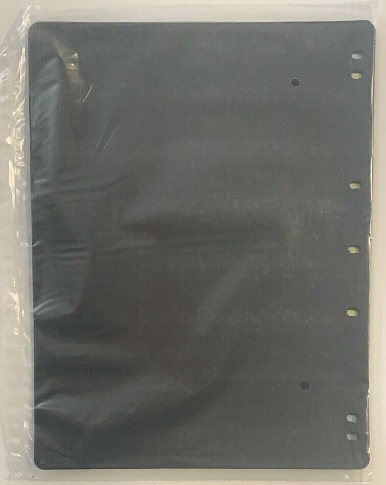 Hagner Black 1 Pocket Stock Sheets B01 SU, 5 per pack, One Sided