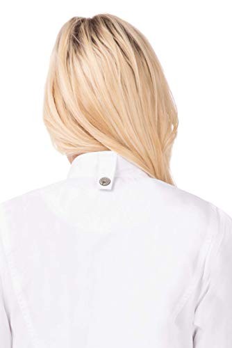 Women's Springfield Chef Coat Small White