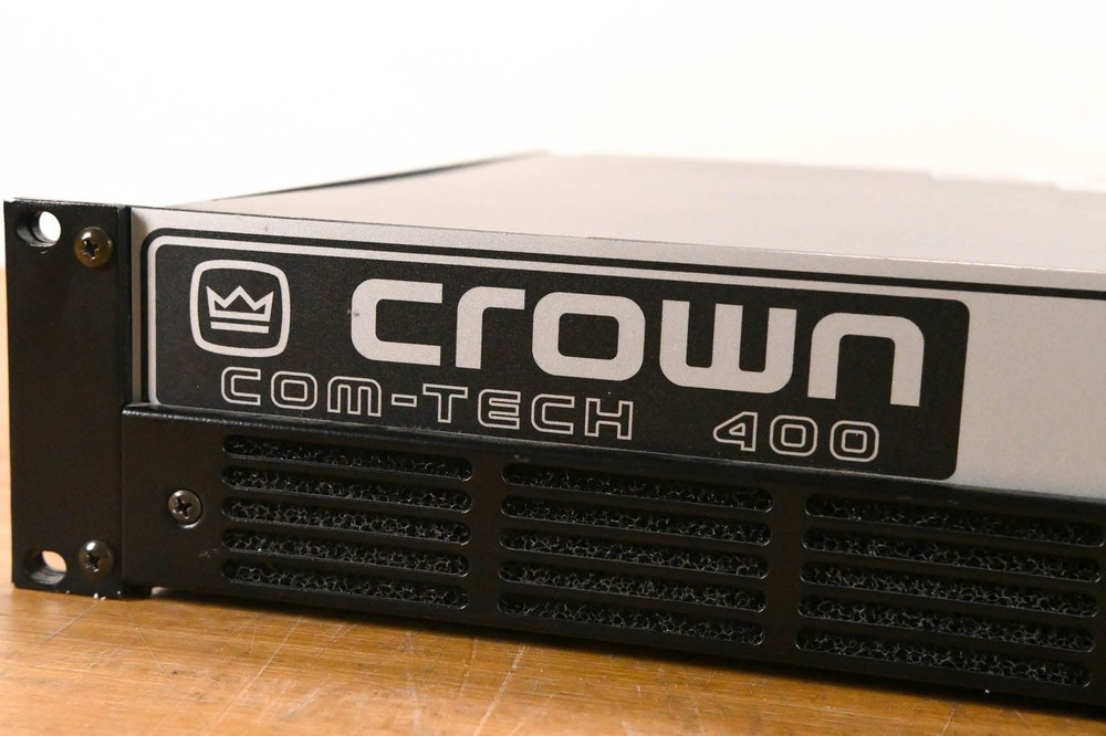 Crown Com-Tech 400 2-Channel Power Amplifier CG01ZTY