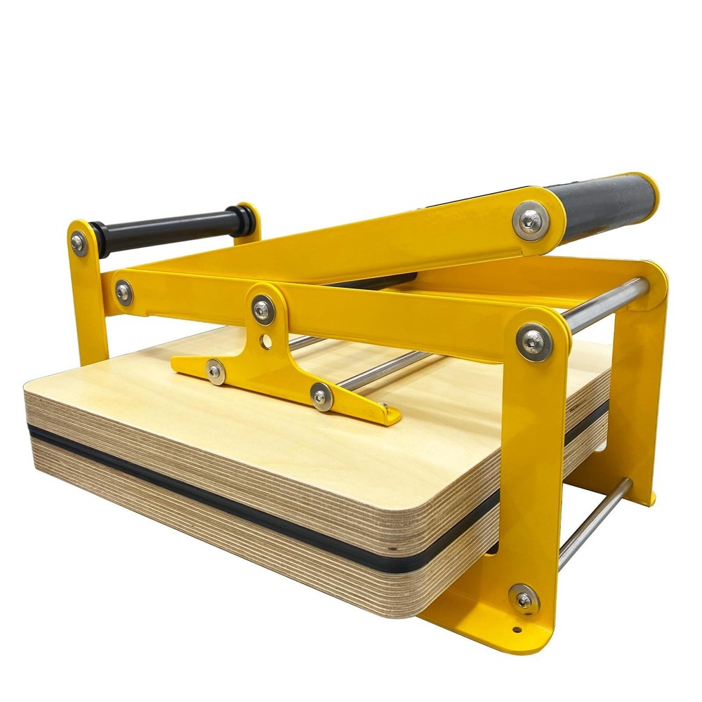 Manual Flat Press Printmaking Machine 11*11" Letterpress Printing Triangular Bra