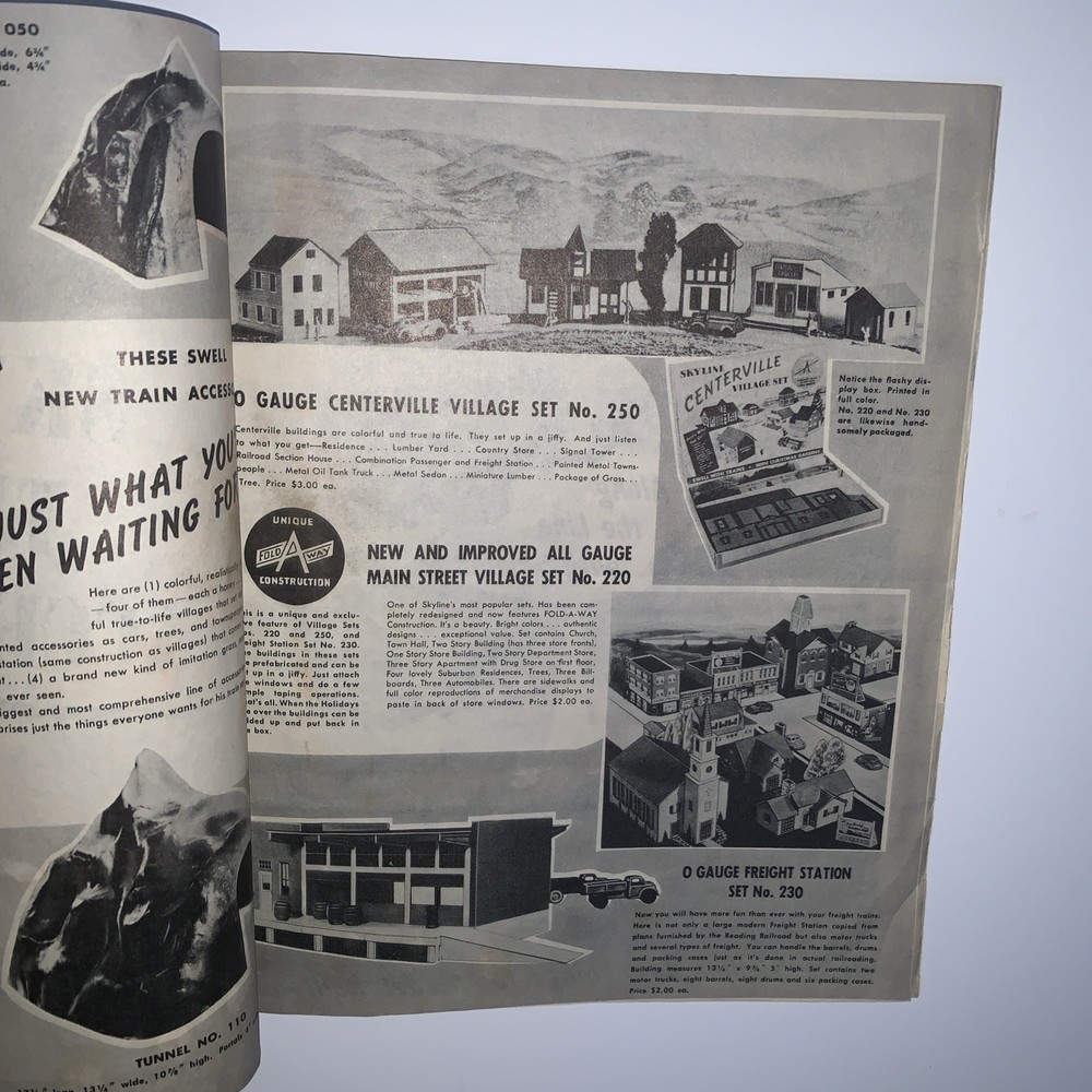 1948 Skyline Train Accessories Catalog 133Q