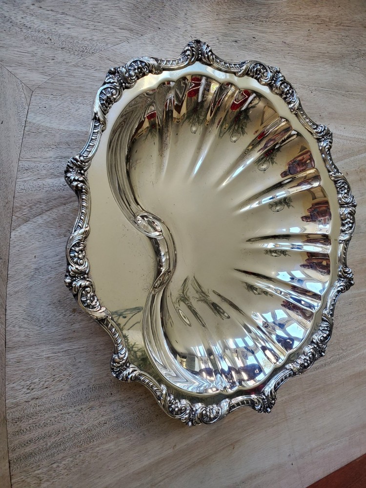 Vintage Silver Plated Serving Platter