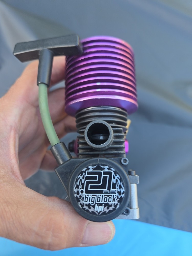 Vintage Hpi 3.5 Nitro Engine For Hpi Savage