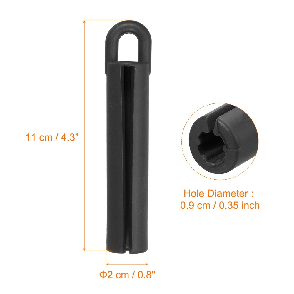 5pcs 4"" Snooker Pool Cue Hook Billiard Stick Stand Black