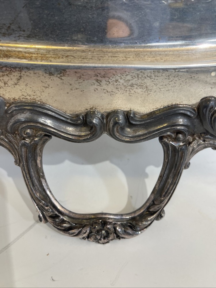 Vintage guildcraft silversmiths serving tray