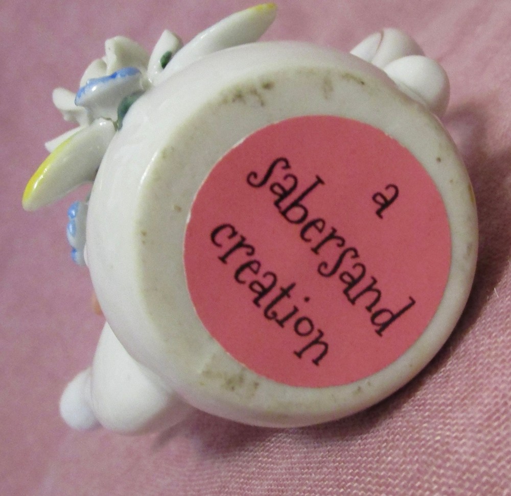 Tiny Button Bouquet in 2" pitcher