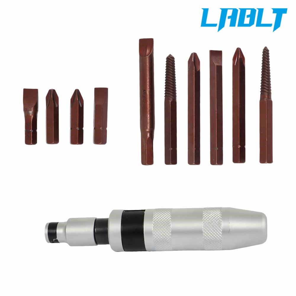 LABLT Screwdriver Bits Phillips Hex 12 ×1/2" Impact Driver Socket Set Screw
