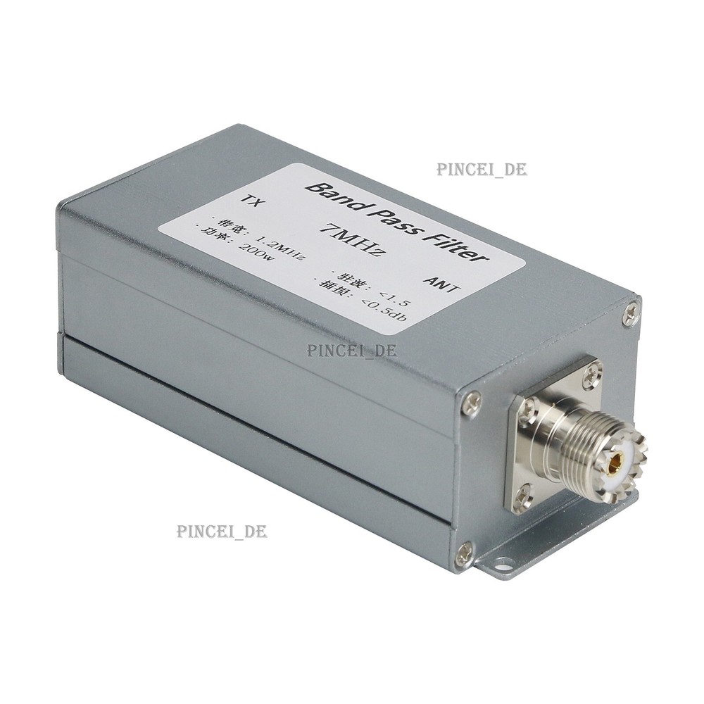7MHz Band Pass Filter BPF Bandpass Filter Anti-Interference 200W