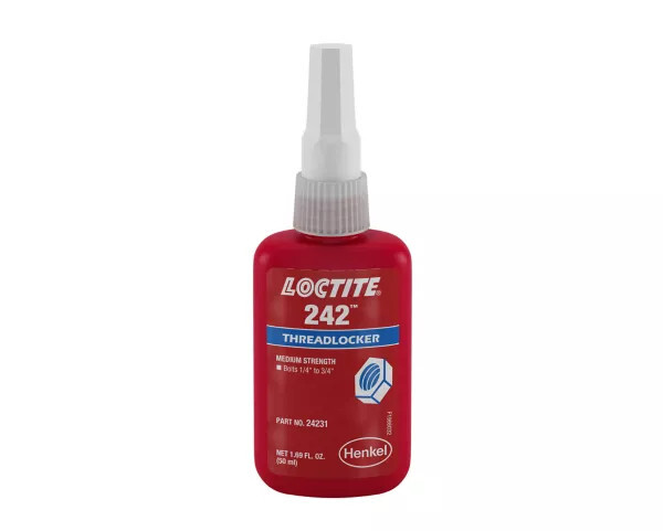 Loctite 135355, 242 Blue Medium Strength Threadlocker, 50ml Bottle