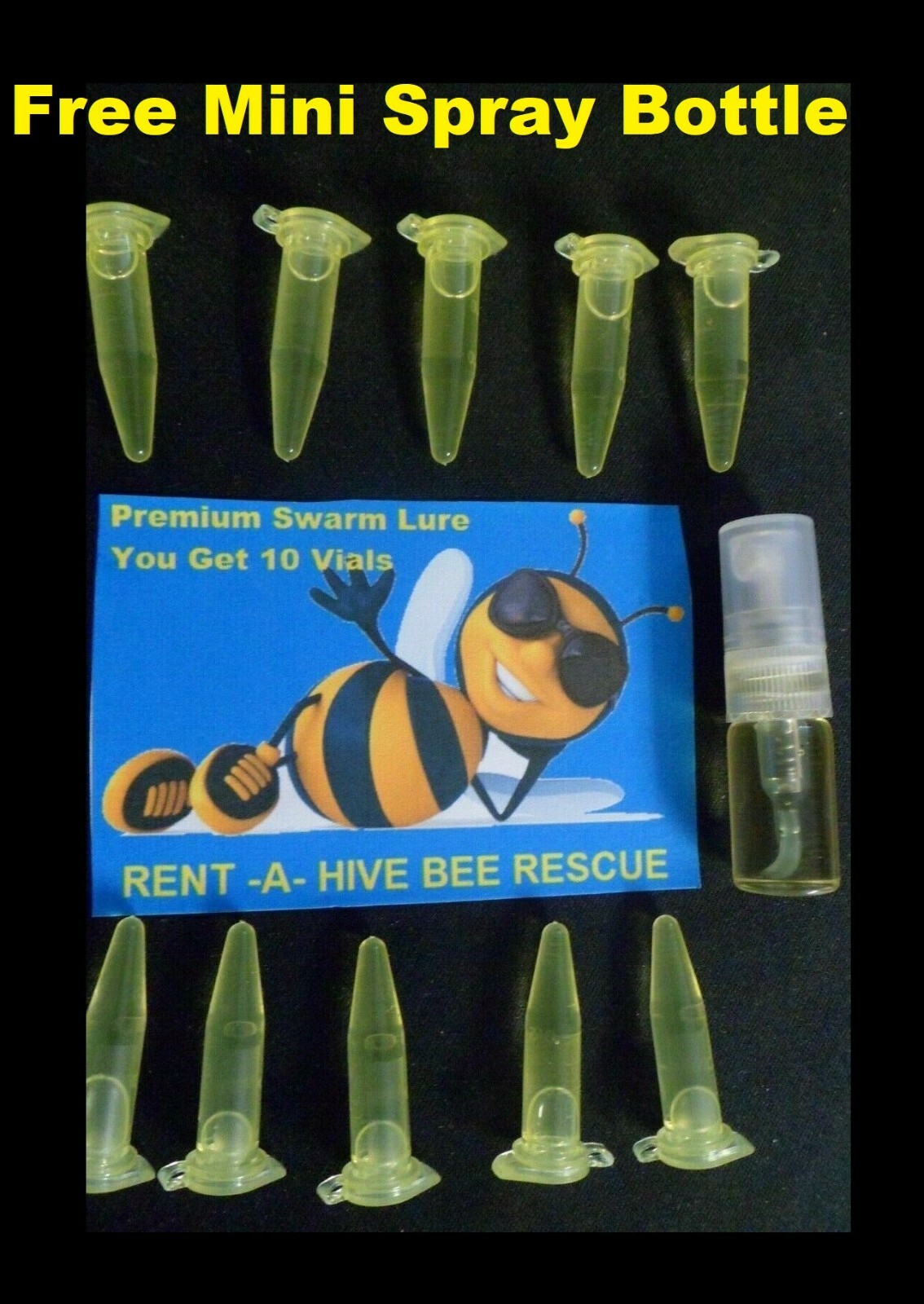 SWARM PRO Lure 10 pack honeybee scent beehive hive bait box trap beekeeper USA.