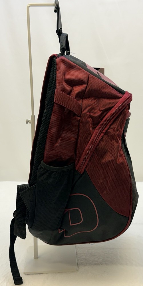 DeMarini Voodoo Junior Baseball Backpack 2 Mesh Bat Sleeves Large Comparment NWT