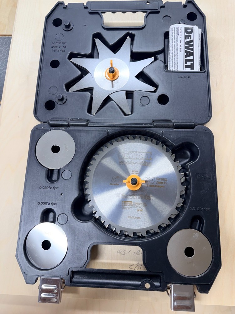 Dewalt  24 Tooth Dado Set (DW7670)