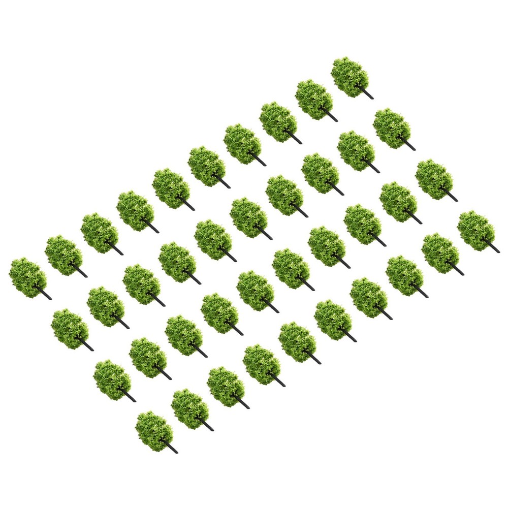 Scenery Model tree Plastic Decoration Accessories Landscape 40Pcs Train Useful