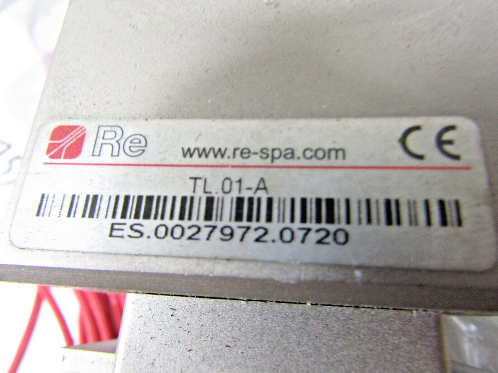 ✌️NEW RE-SPA TL.01-A OPTICAL SENSOR WEB GUIDE CONTROLLER 12-24 VDC 4 WIRE