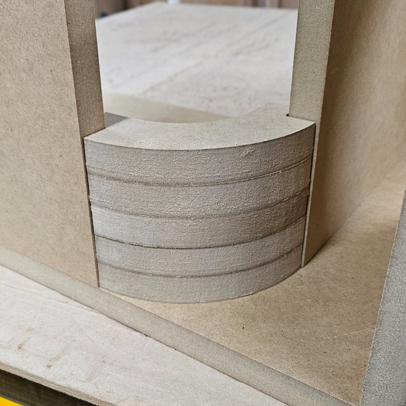 5 pack: Easy Kerves The Kerf Port Alternative Stack Fab Curved Speaker box Rings