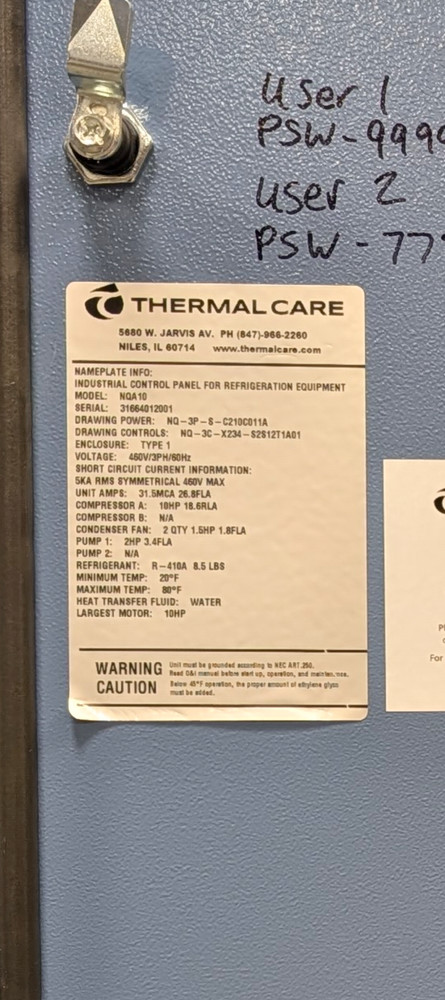 11 ton water chiller