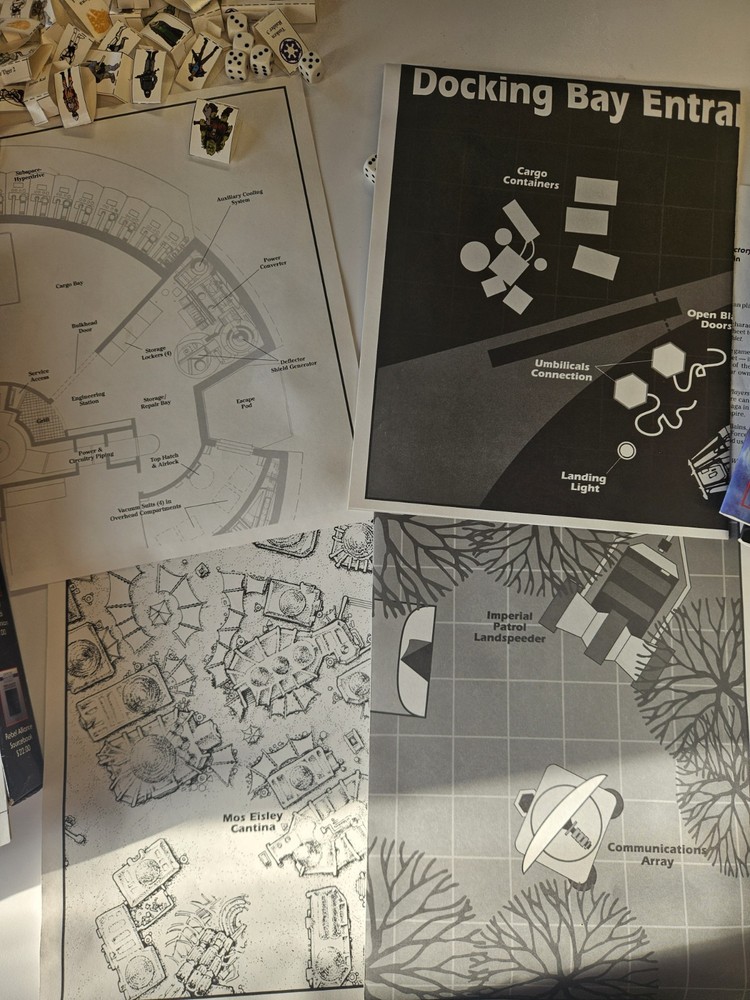 Star Wars Introductory Adventure Game RPG 1997