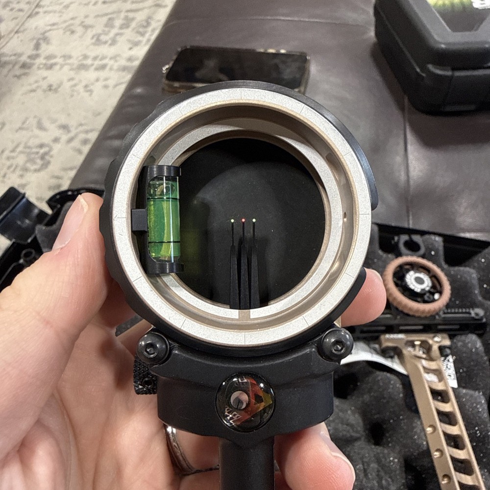 Driver Slider Sight -standard Pro. Accustom II Scope- 3 Pin- .010