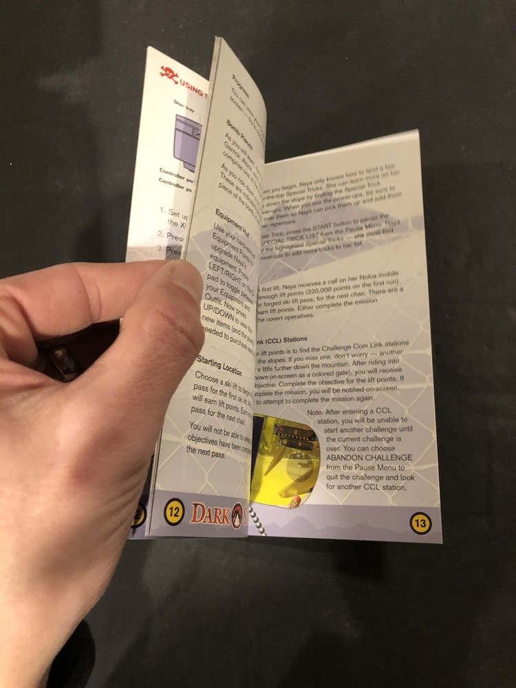 dark summit xbox Manual Only