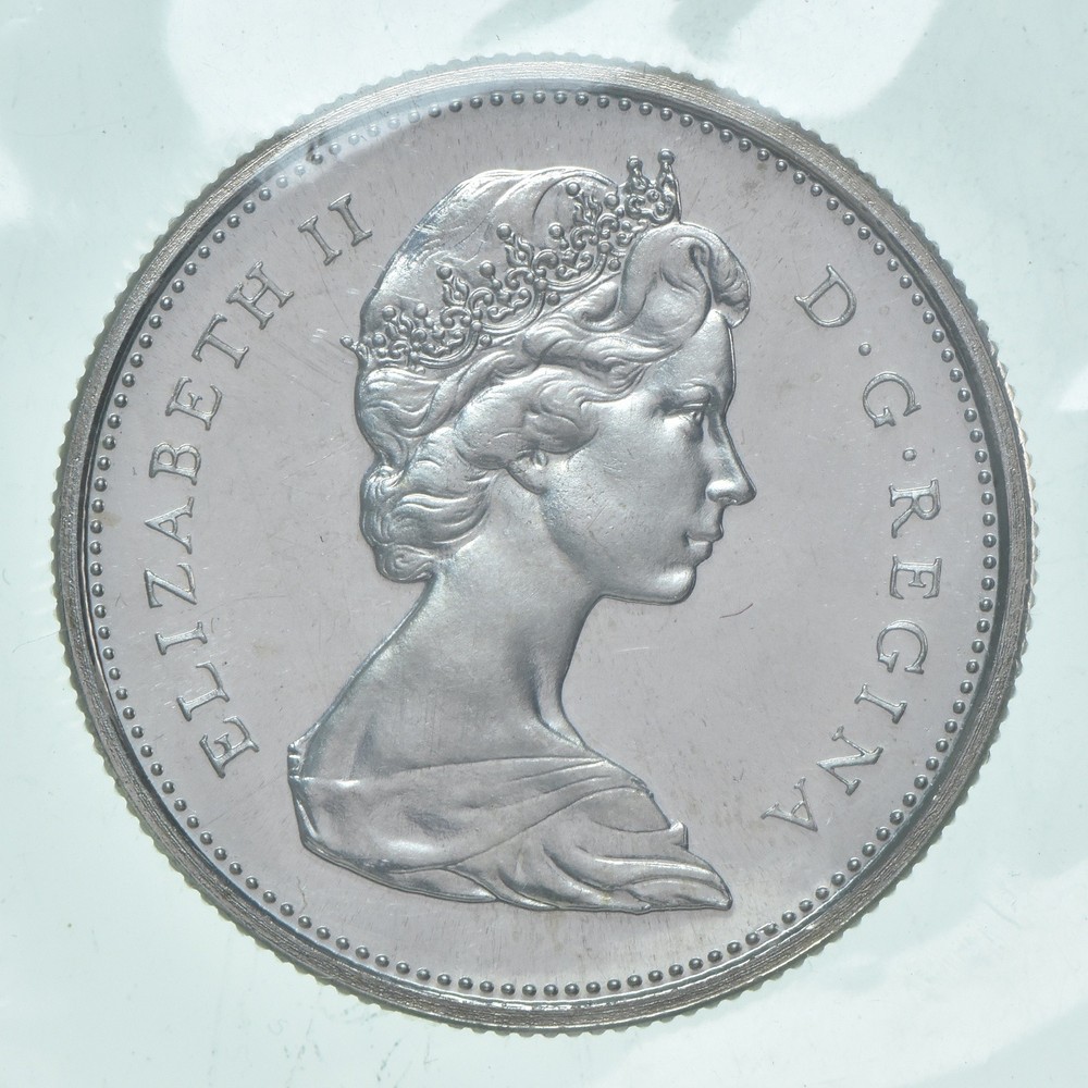 1967 Canada 25 Cents 80% Silver