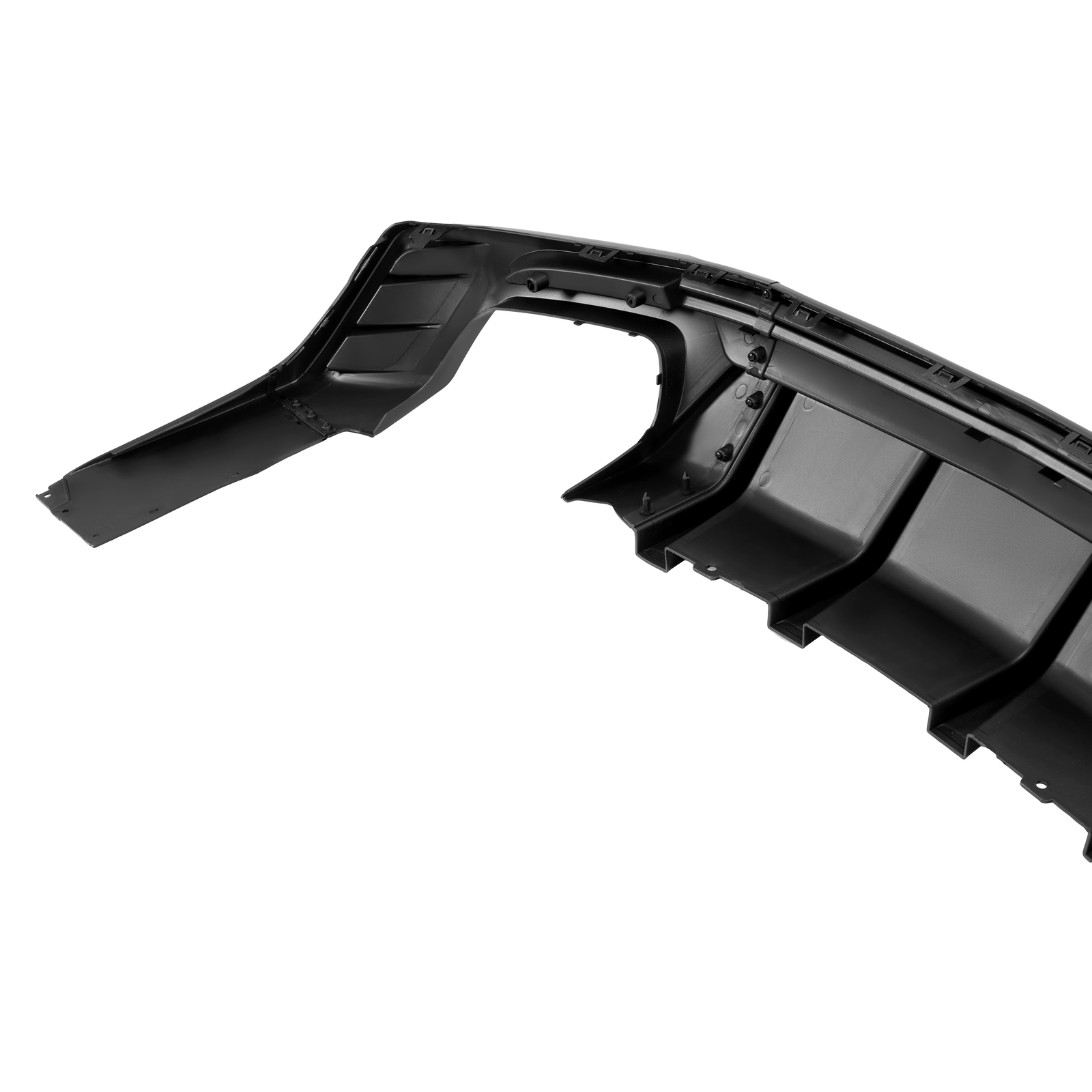 Fits 2016-2024 CHEVY CAMARO SS LT1 LS Rear Bumper Lip Diffuser Glossy Black