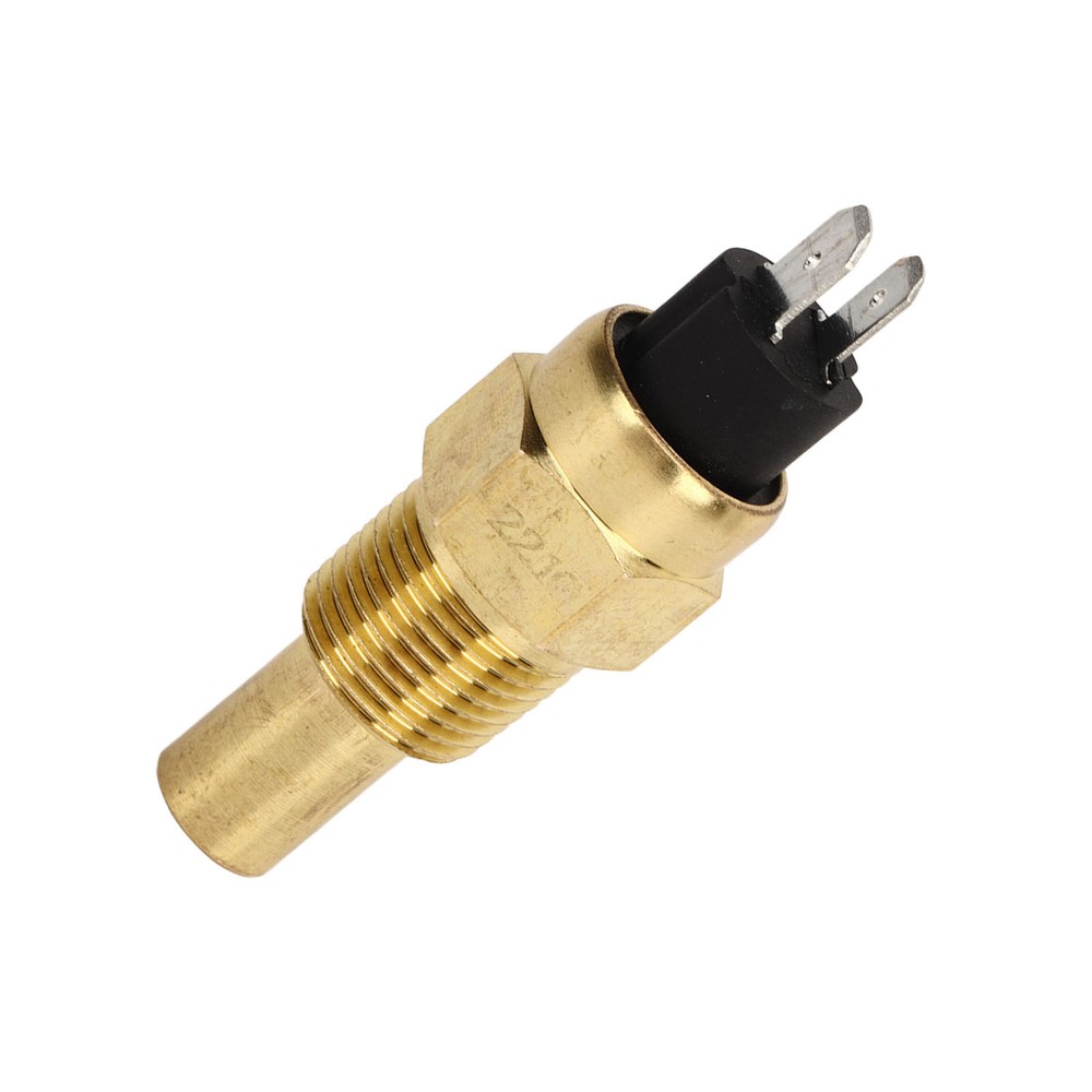 Water Temperature Sensor 3/8NPT Overheating Alarm Engine Coolant Temp Transducer
