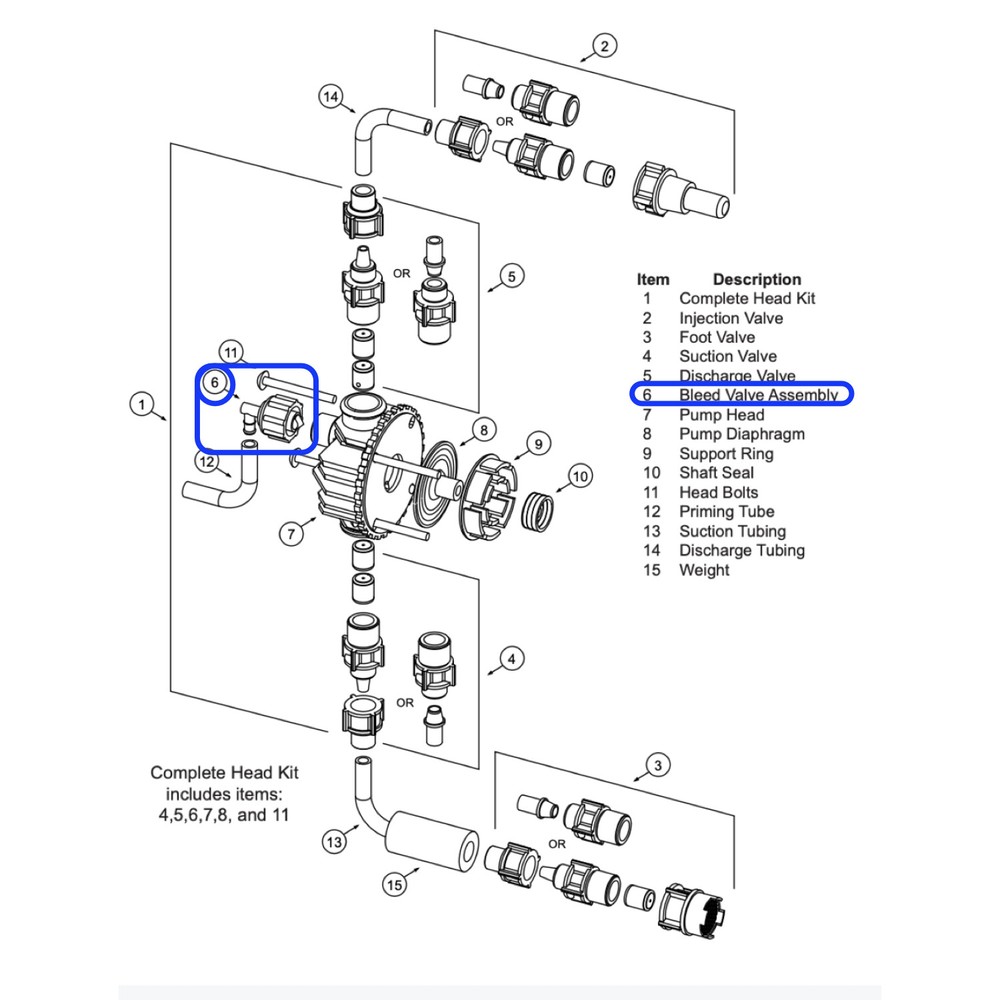 Dema FlexFlow Bleed Valve Assembly