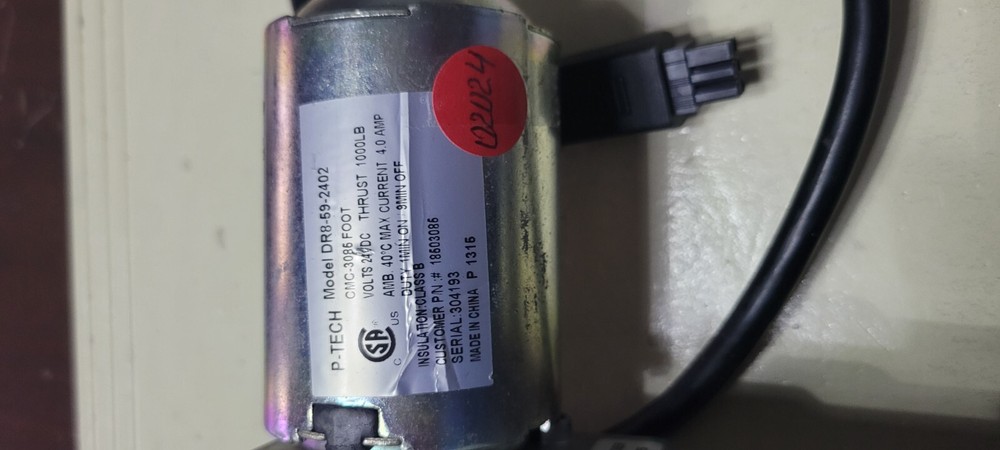 P-Tech Linear Actuator DR8-59-2402 CMC-3086 FOOT