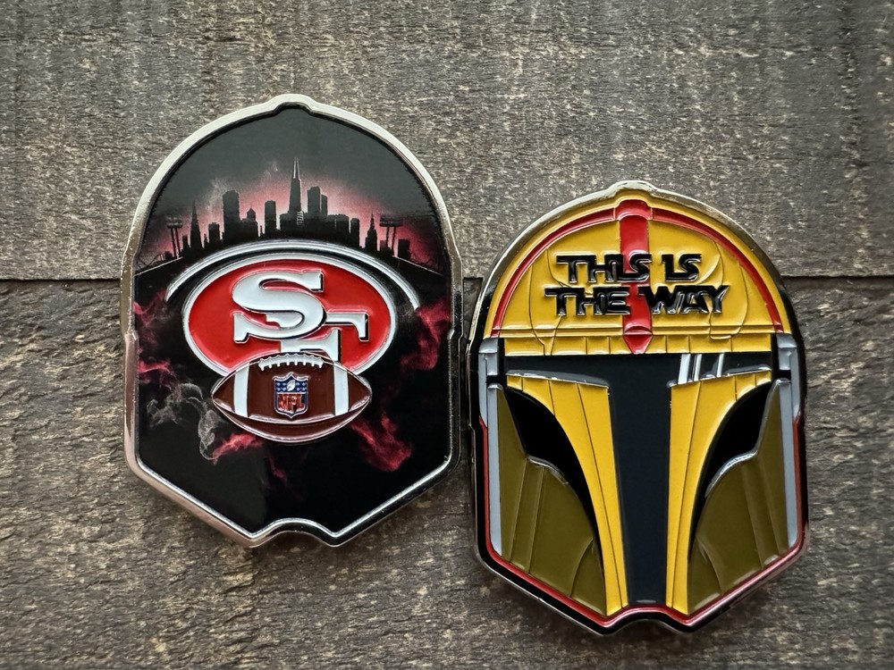 This is the Way 49er Challenge Coin
