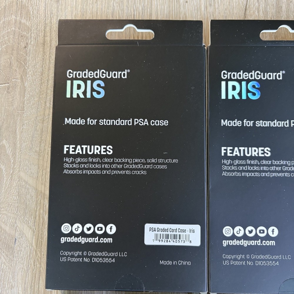 4x GradedGuard PSA Graded Case Guard Protector IRIS Limited Edition
