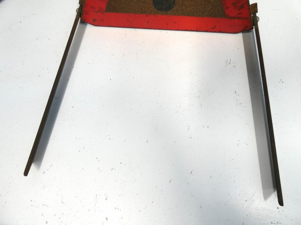 Vintage Car Warning Triangle, Solid