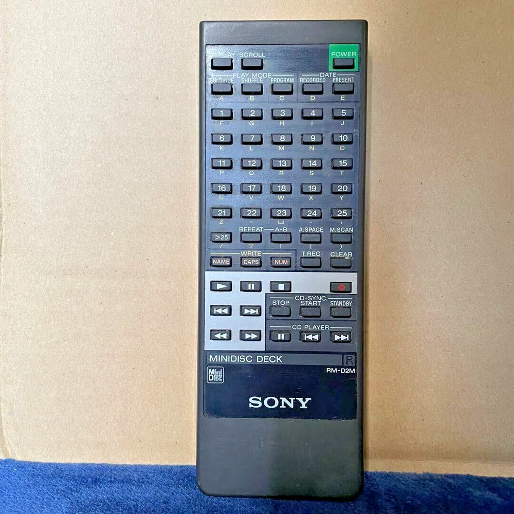 Remote control for SONY MDS-JA3ES