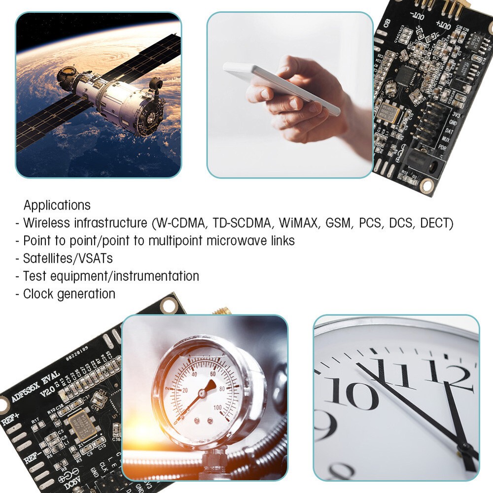 ADF5355 Phase Locked Loop RF Output 54M-13.6G Development Board PLL VCO Quality