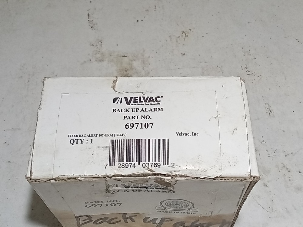 Velvac 697107 Back Up Alarm (E13C1)