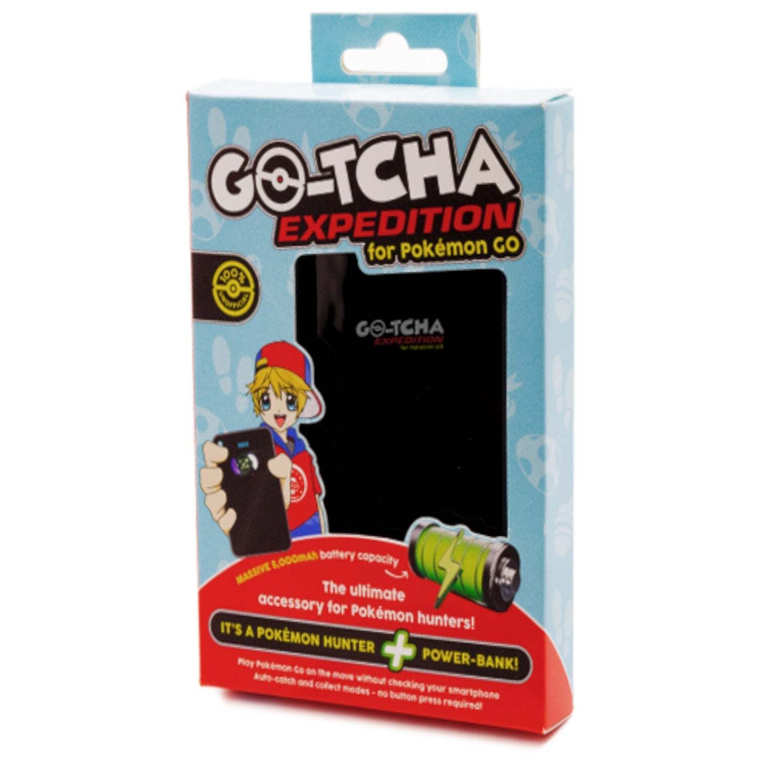 Datel Pokemon GO-TCHA Expedition - Black [Toys, iPhone & Android]