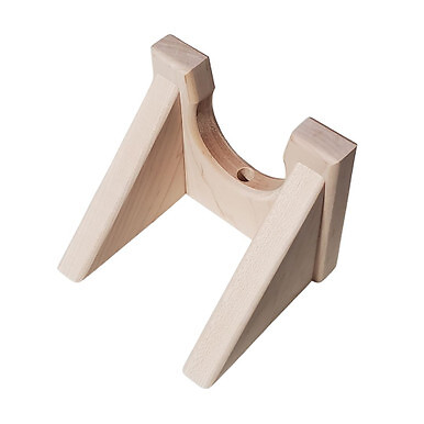 Classical Guitar Wall Hanger, Unfinished Maple