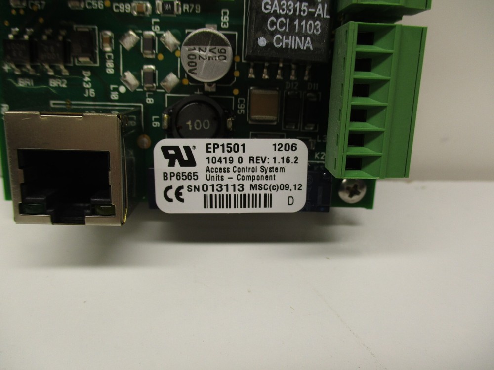 HONEYWELL EP1501 Rev.1.16.2 Ethernet Controller Single Reader