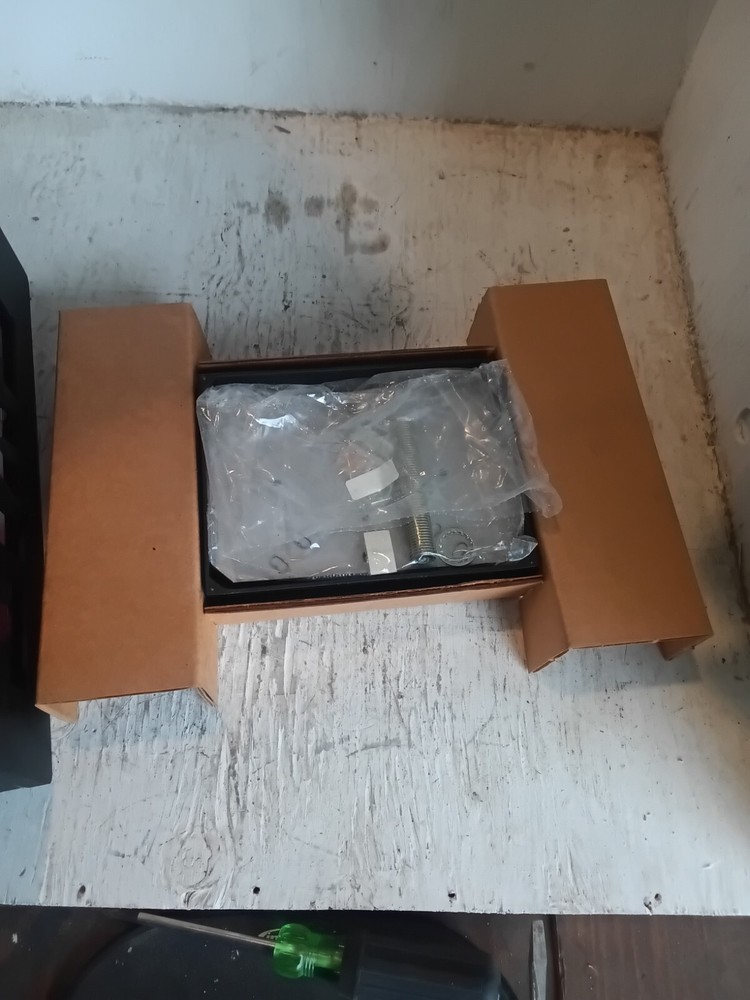 LITHONA LIGHTING - Black Exit Sign WITH MOUNT - (SW47)