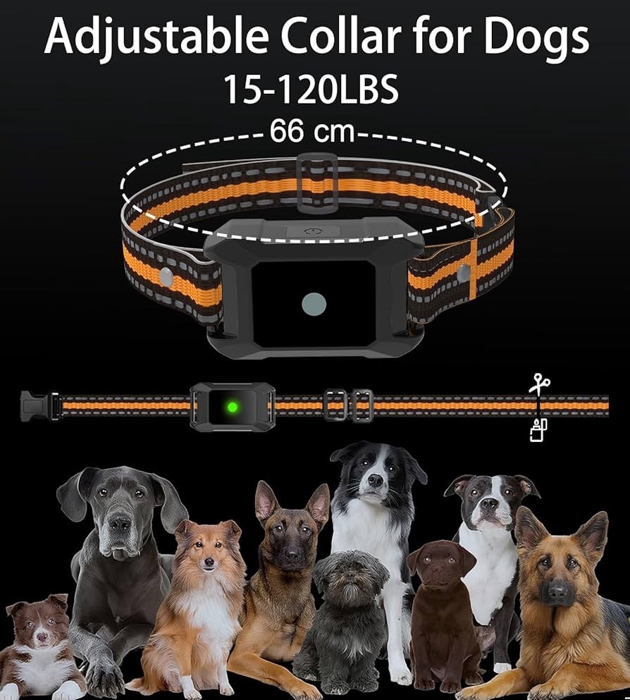 Dog Training Collar - 4200FT Remote Waterproof E-Collar with Vibration Shock