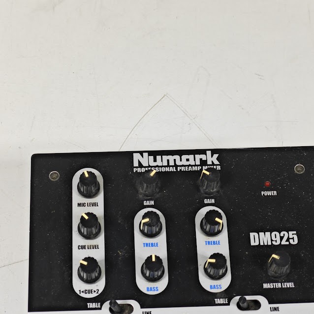 Numark DM925 Professional Preamp - Untested, No Cable