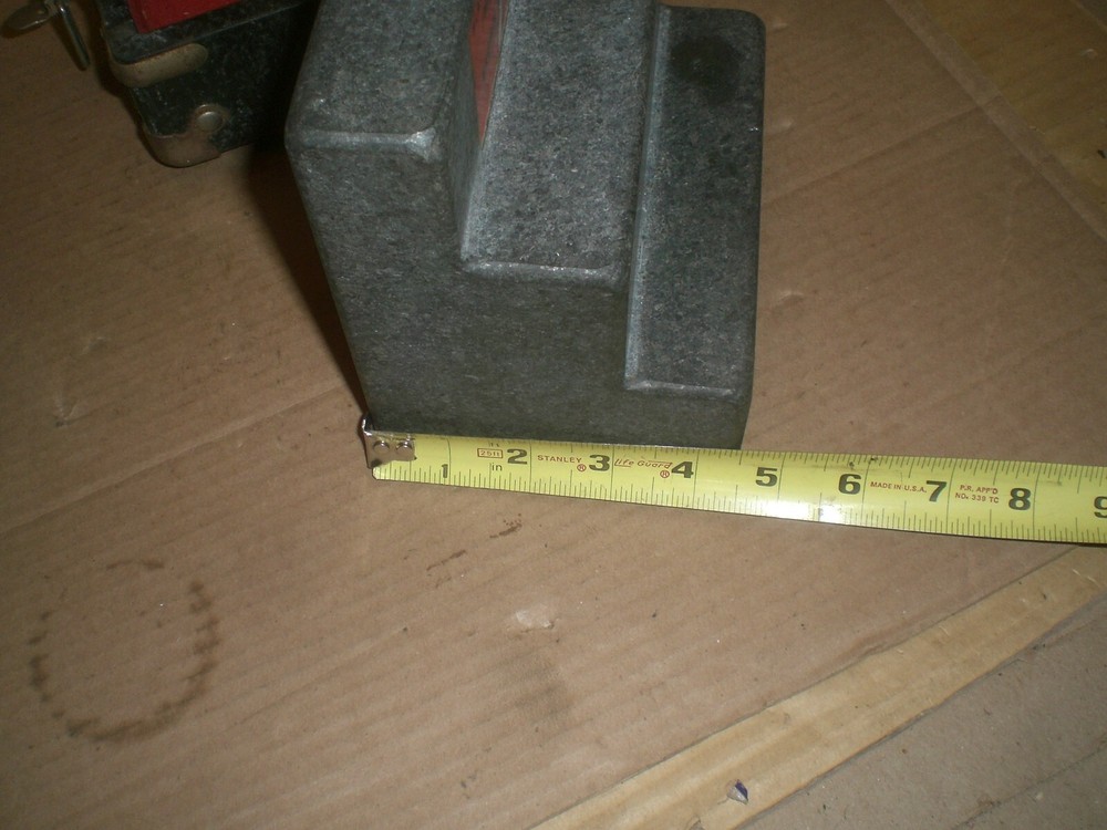 Brown and Sharpe 6" precision Granite Angle Step Block